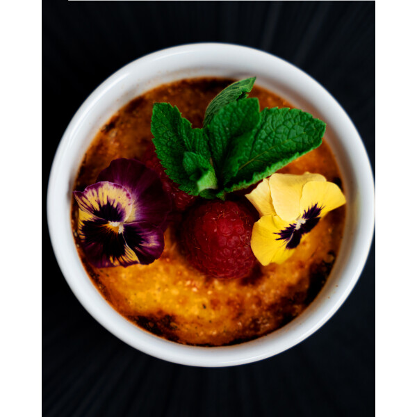 Crème Brûlée mit TRÜFFEL HONIGTÖPFCHEN - 