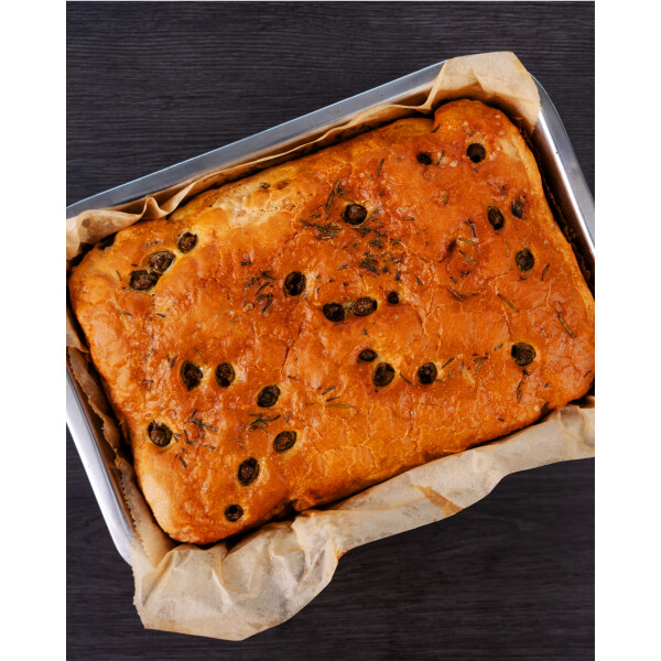 Focaccia mit Rosmarin und Trüffel - 