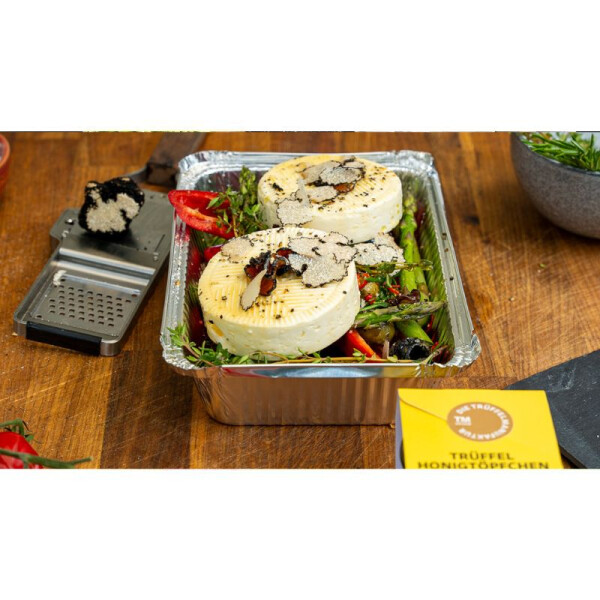 Gegrillter Feta mit TRÜFFEL HONIGTÖPFCHEN - 
